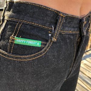 Vintage high wasted Happy Forest jeans
